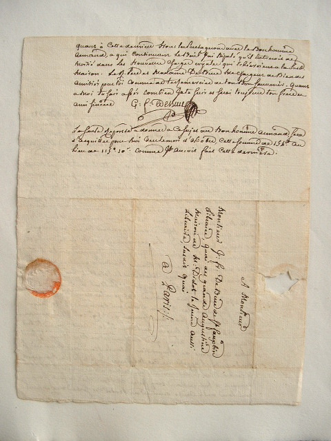 Guillaume François de Bure accablé.